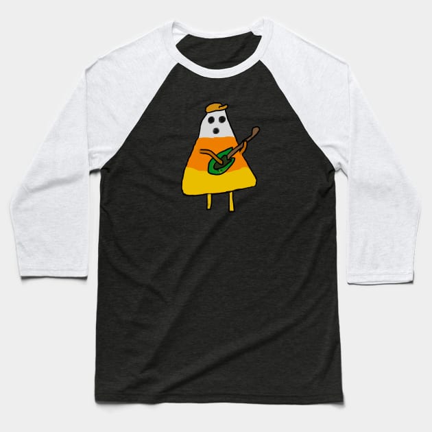 Corn Rock Baseball T-Shirt by The Dactyl